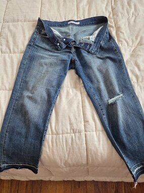 Melrose and Market Ankle length/cropped Boyfriend Fit Jeans in a size 29